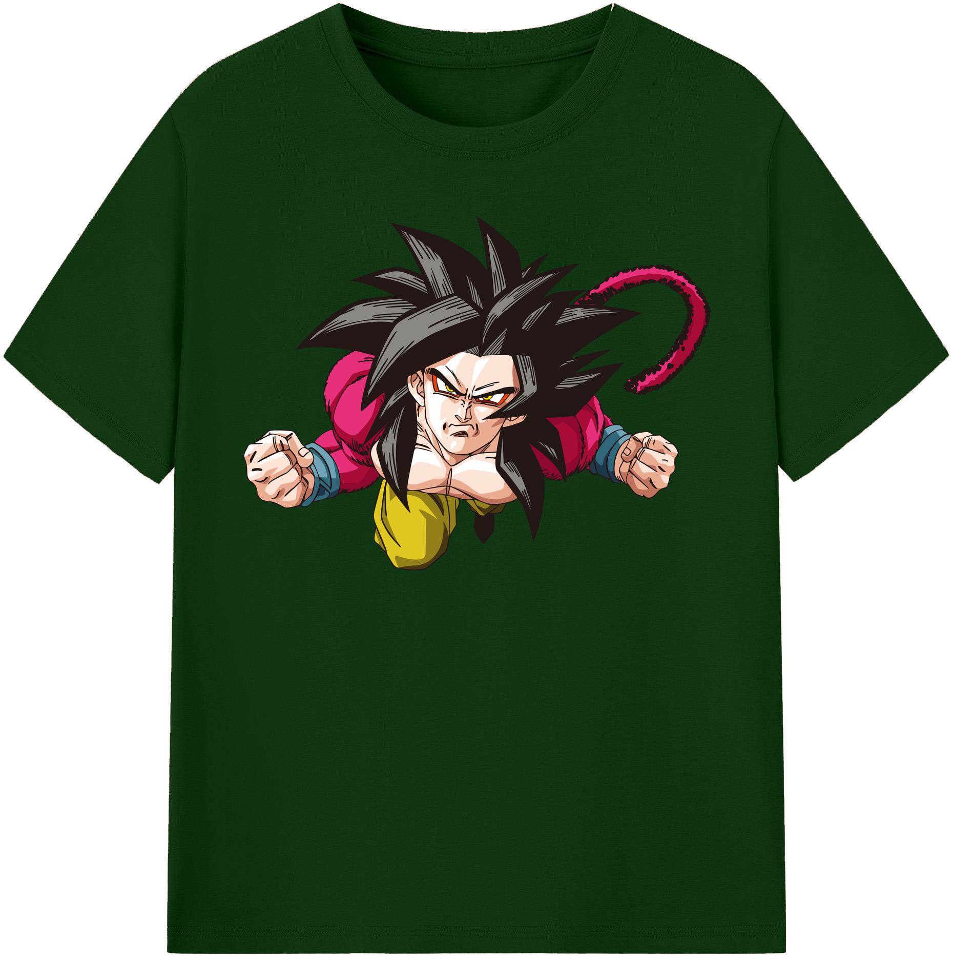 （画像用） ドラゴンボール 孫悟空（そん ごくう）Son Goku カカロット DRAGON BALL Kakarotto 綿100％半袖Tシャツ（フロントプリント）